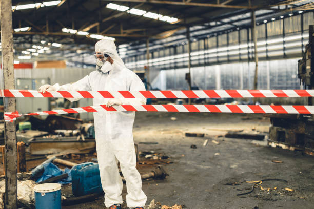 Professional Unattended Death Cleanup technician working in Inland, NE